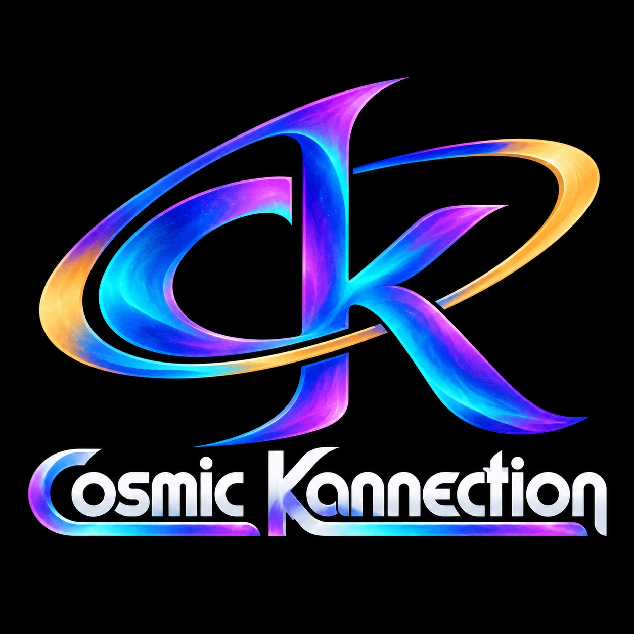 Cosmic Kannection original colorful logo